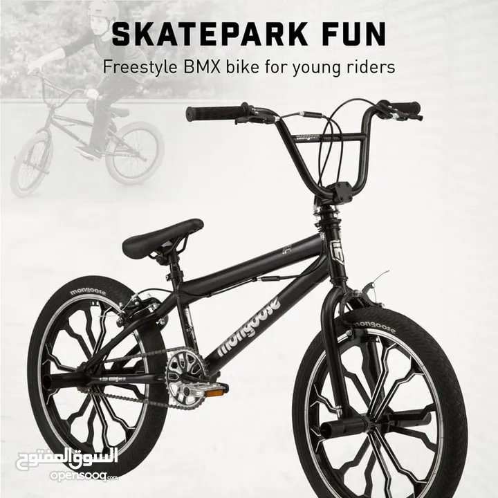 دراجة Mongoose Rebel BMX – خليك نجم الحارة متوفرة الآن لدى Island Toys