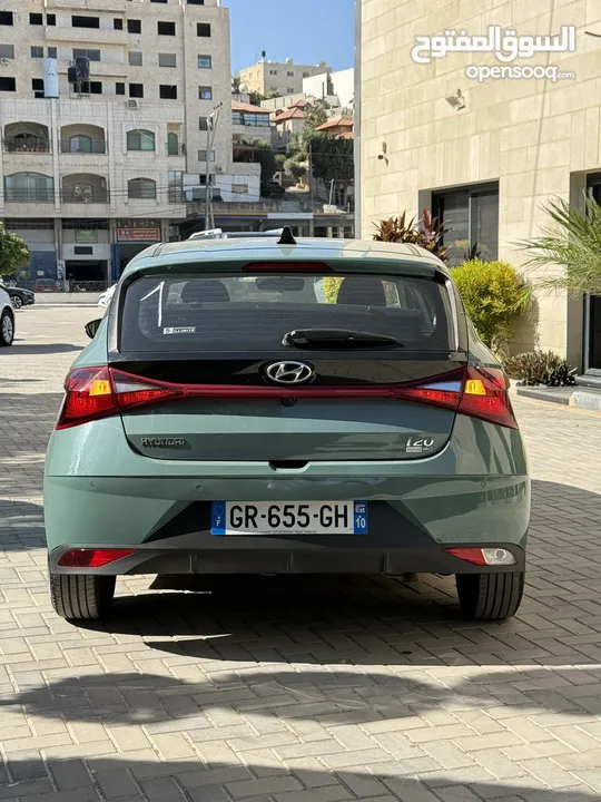 هونداي i20 ترخيص 2023 محرك 1000 بنزين/بطاريه مساعده 48v جير أوتوماتيك