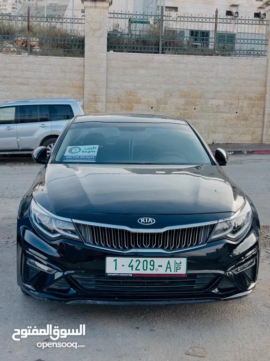 كيا اوبتما k5 2018 فل الفل عدا فتحة ترخيص تامين شامل 6 شهور