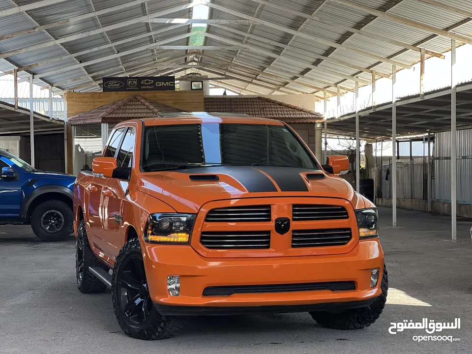 Dodge Ram 1500 Sport 2015 فحص كامل كلين كارفاكس