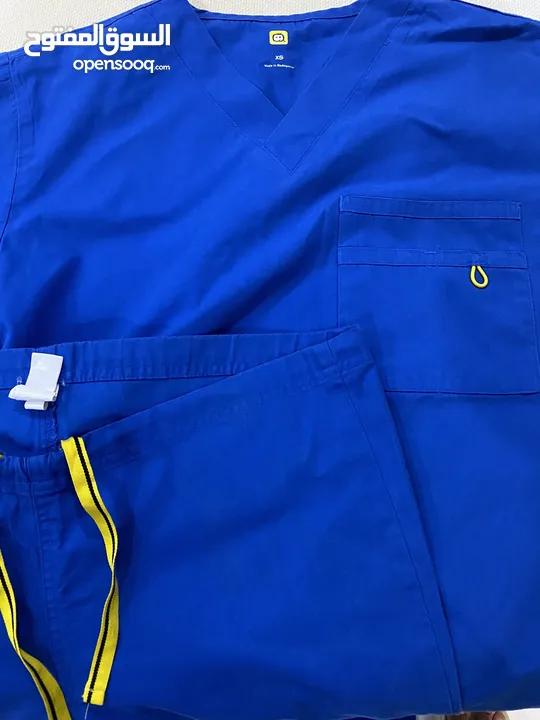 للبيع: طقمين سكراب طبي رجالي – Grey’s Anatomy by Barco (Spandex Stretch)