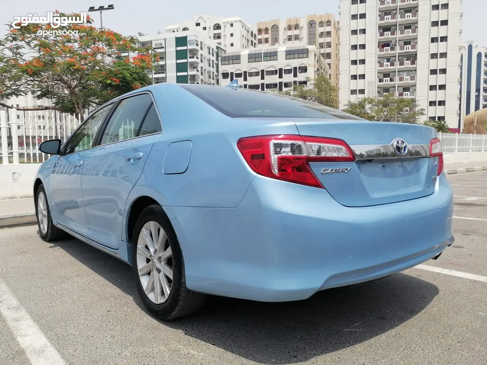 Toyota Camry XLE Hybrid Full Option Sunroof كامري هايبرد فل أوبشن فتحة سقف أوراق جمارك وارد أمريكي