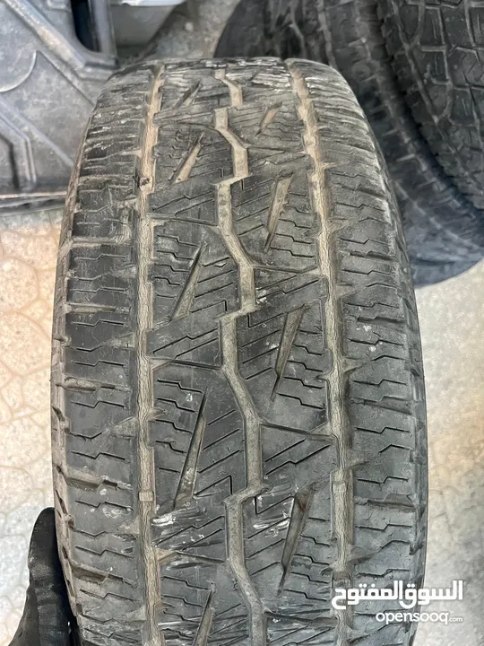 طقم كوشوك بريدجيستون A/T  265/70/16