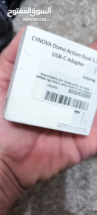 للبيع كاميرا الاكشن DJI actions  مع ملحقات صانع المحتوي