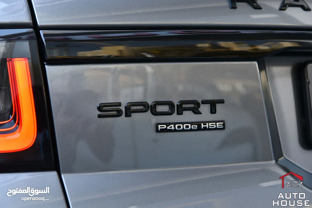 رنج روفر سبورت P400e HSE بلج ان هايبرد بلاك اديشن2021 Range Rover Sport P400e HSE PHEV Black Edition