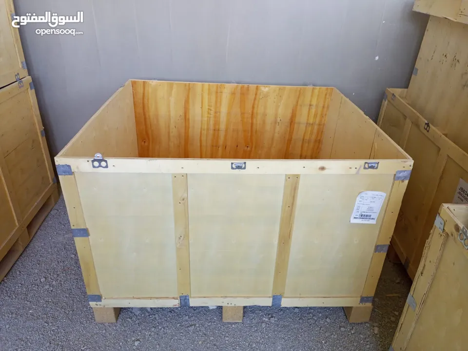 صناديق خشب للبيع : معدات المصانع مستعمل : عمان سحاب (209438606)