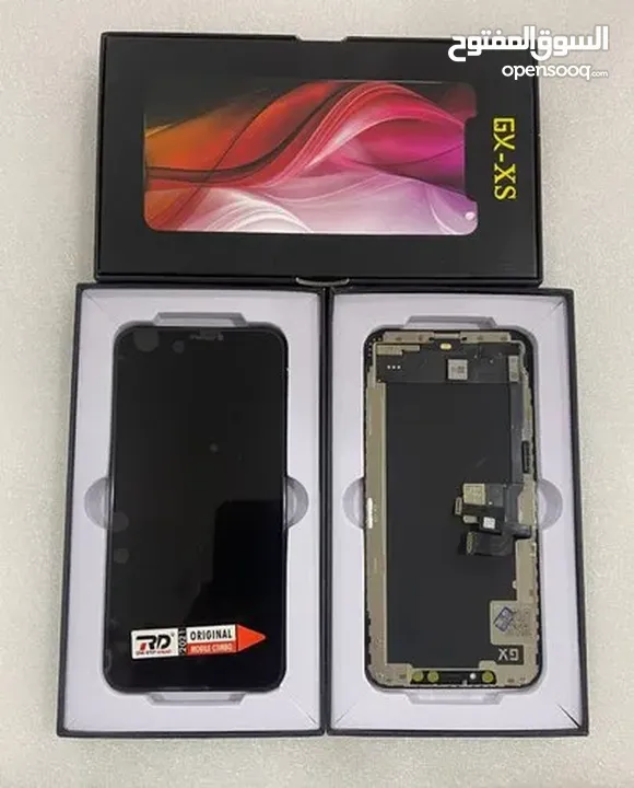 ‎شاشة IPHONE XS MAX  نوع GX OLED نخب الأول  .