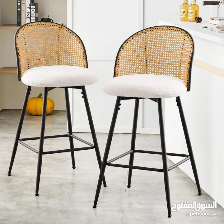 كراسي البار الفاخرة – لمسة ديكور ترفع مستوى مطبخك فورًا