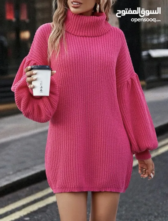 فسطان صوف Sweater Dress