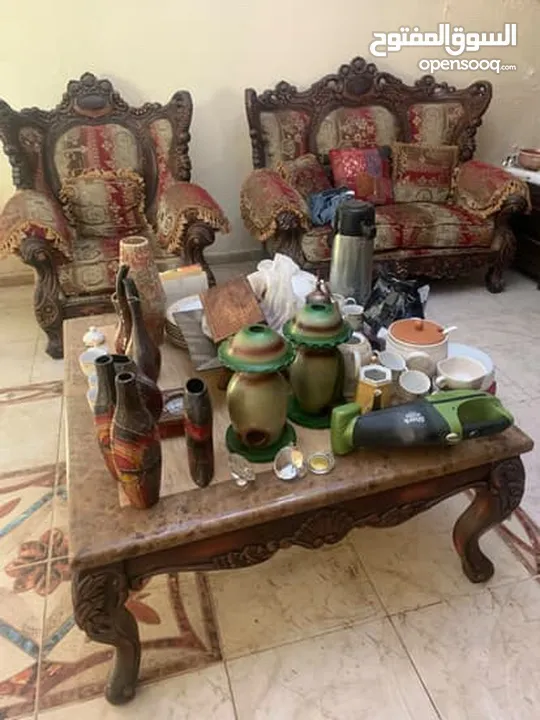طقم كنب للبيع بسعر طري اقرأ الوصف مهم