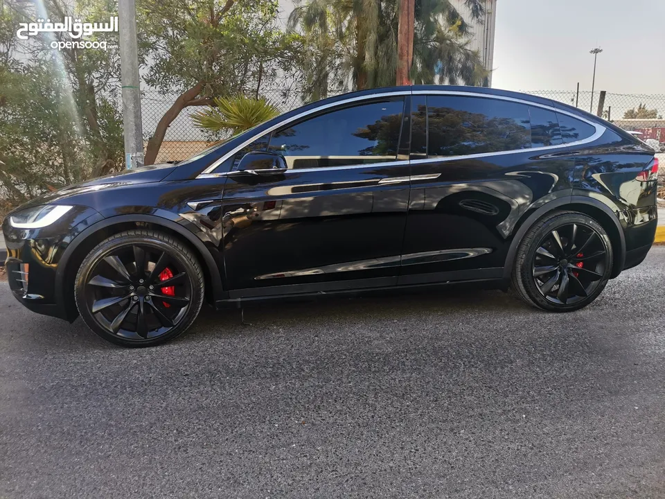 تيسلا موديل  dual motor Performance  موديل 2019 ممشى قليل جدا