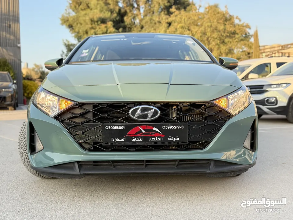 هونداي i20 ترخيص 2023 محرك 1000 بنزين/مساعده كهرباء 48v جير أوتوماتيك 100 حصان