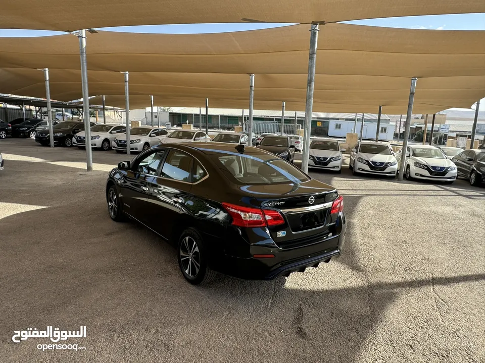 نيسان سلفي كهرباء بالكامل  فحص كامل 2019 لون اسود