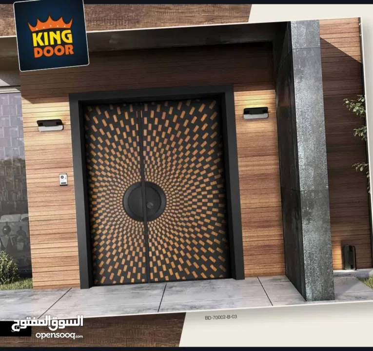أبواب خشبية خارجية فخمة
