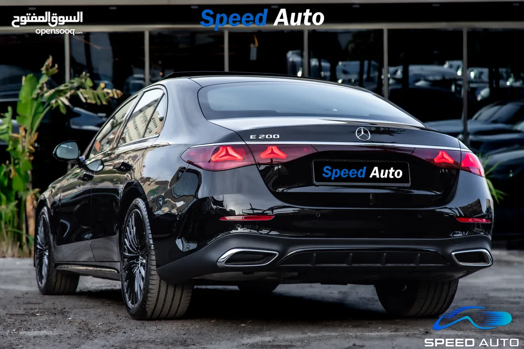 Mercedes E200 2024 Amg kit Mild hybrid Night Package   عداد صفر
