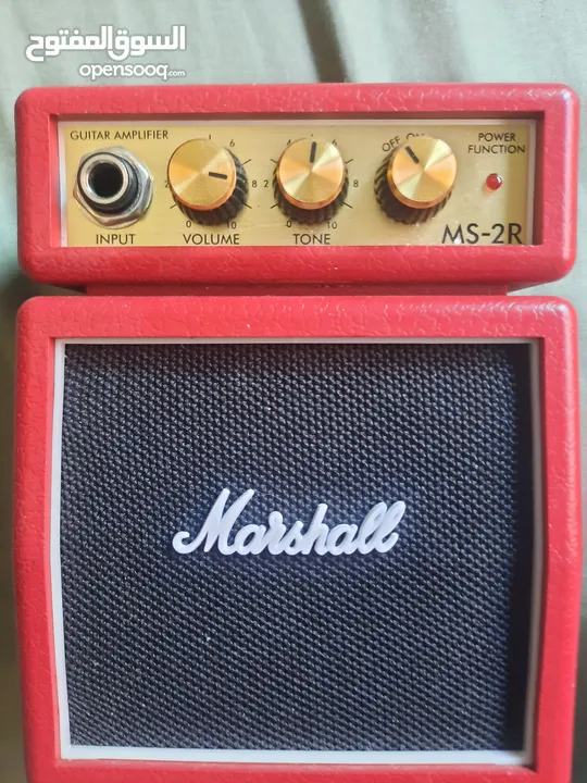 Marshall ms-2 micro amp  وارد بريطانيا صنع الفيتنام  سماعة قيتار الكتروني