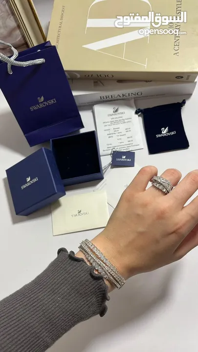 اكسسوار سلسال مع الحلق ماركات لويس فيتون وكارتير وديور وفالنتينو جميع الباراندات ماستر كوالتي