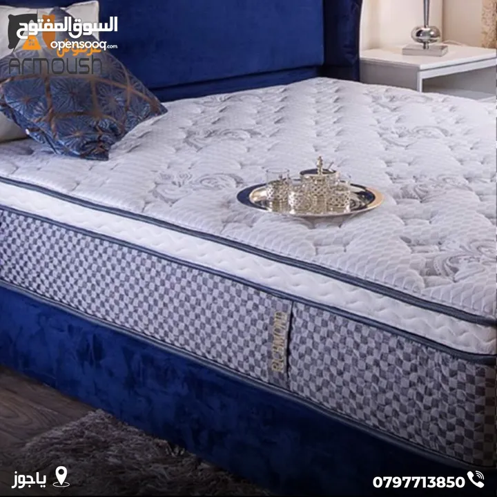 فرشات ريتشموند الزنيركيه الصحيه الطبيه اقوى العروض في المملكه مقاس 170*190 ب135د