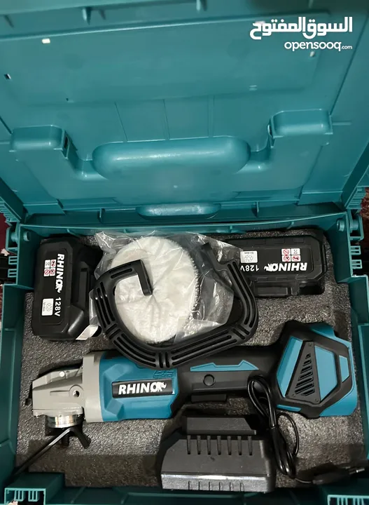 مكينه باليس شركه راينو بطاريه 128 فولت المواصفات تحت