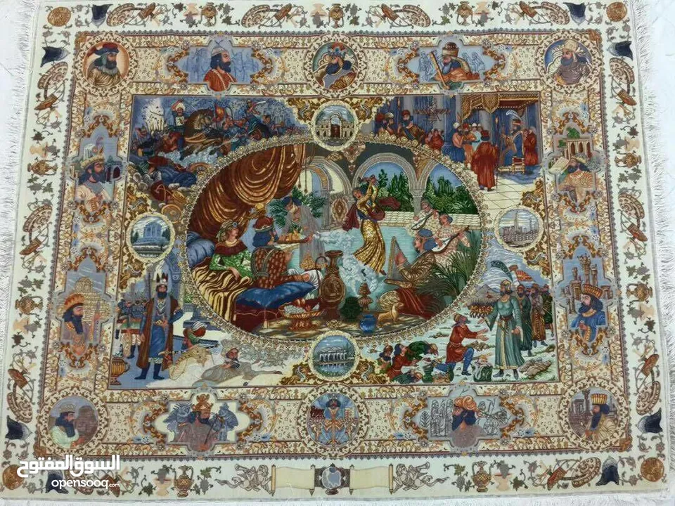 pictorial carpet (carpet tableau)