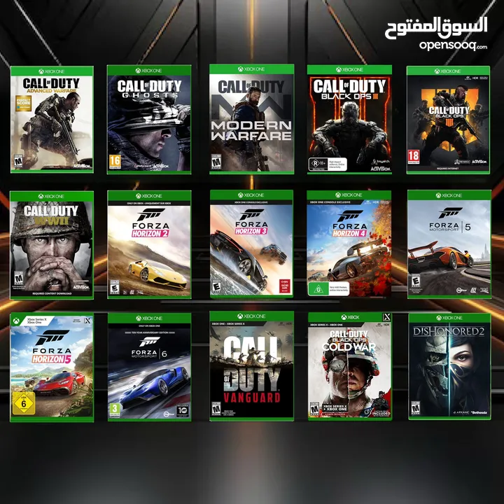 Xbox Game CD’s for series x & one x/s أقراص ألعاب إكس بوكس