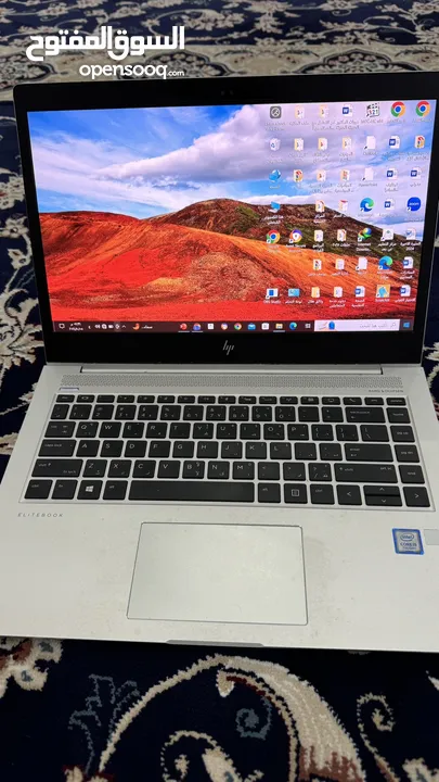 لابتوب hp elitebook شاشه عاليه الجوده