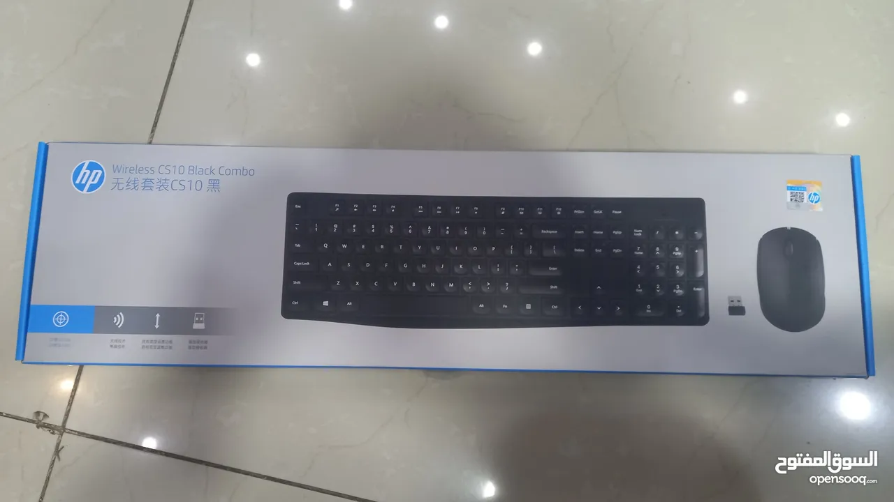 HP CS10 Wireless Keyboard and Mouse Combo