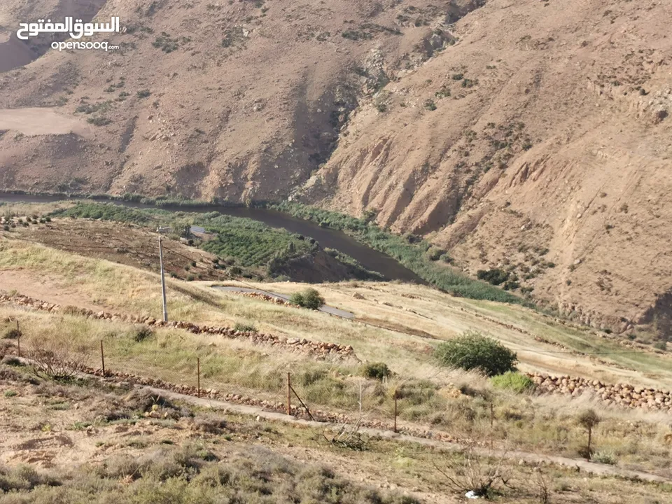قطعة أرض مميزة للبيع في السلط الصبيحي قصيب مرتفعة ومطلة بسعر مغري