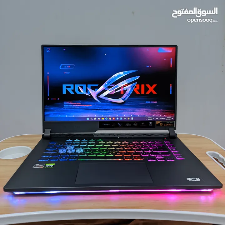 لابتوب قوي للألعاب والشغل الثقيل ASUS ROG Strix G15 رام 16 كارت RTX 3060 6GB