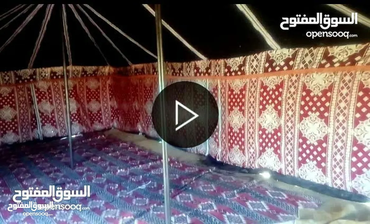 خيم شعر تراثيه  مساحة 8م×4م ويوجد مساحات أخرى حسب الطلب  خيم جديده لا يوجد مستعمله