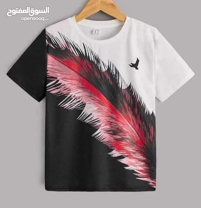 (Feather t-shirt)