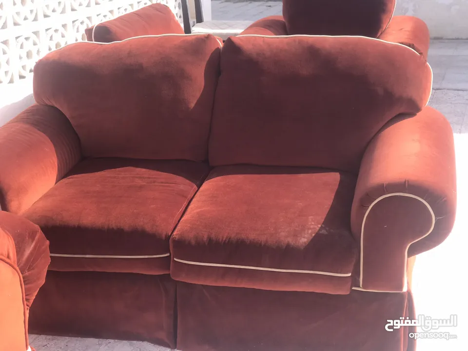 200 dhs rarely used almost new sofa