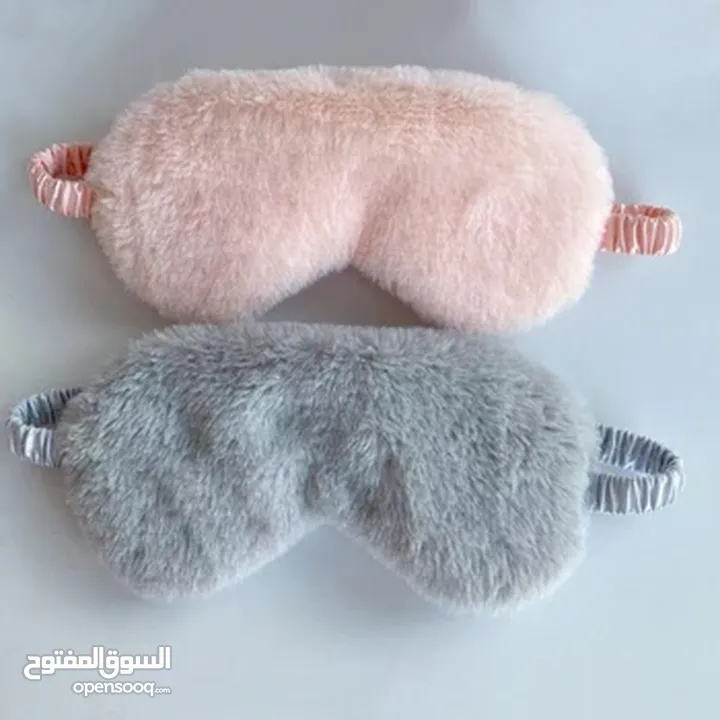 نظارة النوم  القطنيه سوفت  للنوم العميق و الاسترخاء  و راحة العينين  نظارة العائله بالوان مختلفه