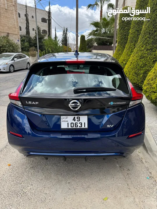 Nissan Leaf SV 2022 نيسان ليف   كاش أو أقصات