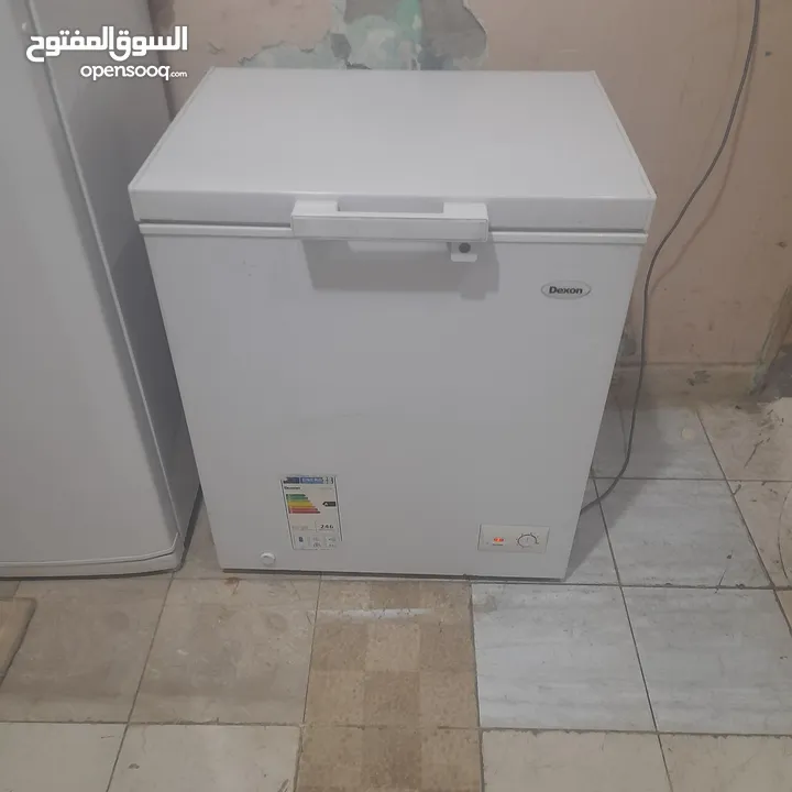 لبيع فريزر دكسون 70 × 60 مع طباخ 60 في 90 بحاله ممتازه مع التوصيل والكفاله