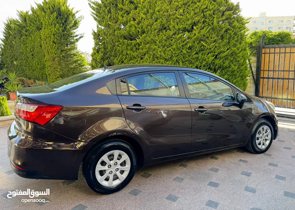 كيا ريو kia rio جيد 7 موديل 2016