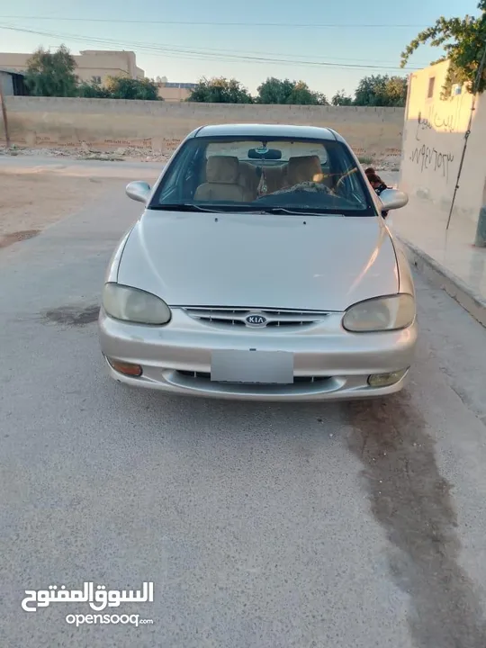 كيا سيفيا تو 1997للبيع جير عادي  بحالة ممتازة البيع بداعي السفر