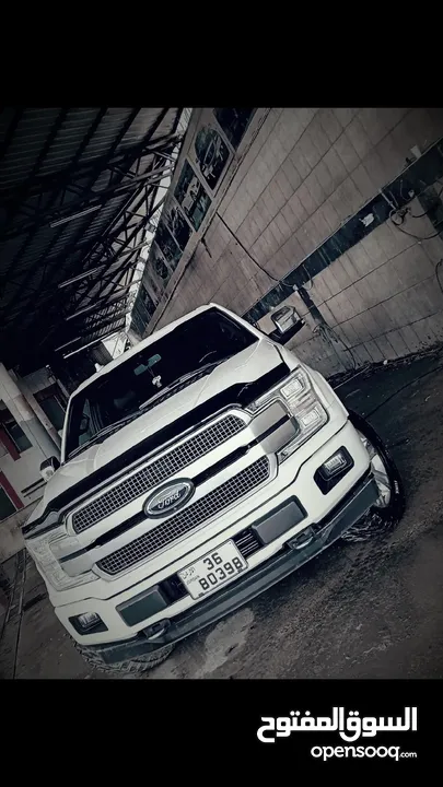 فورد f150  platenum