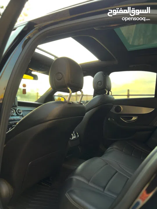 مرسيدس c200 AMG موديل 2016 ماطور 2000 تيبرو أسود ولا جرام بوية السيارة بحالة الشركة بيت لحم جوال