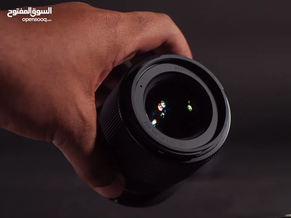 عدسة سيجما 30مم فتحة عدسة 1.4 للنيكون نظيفة   sigma 30mm f1.4 for nikon clean