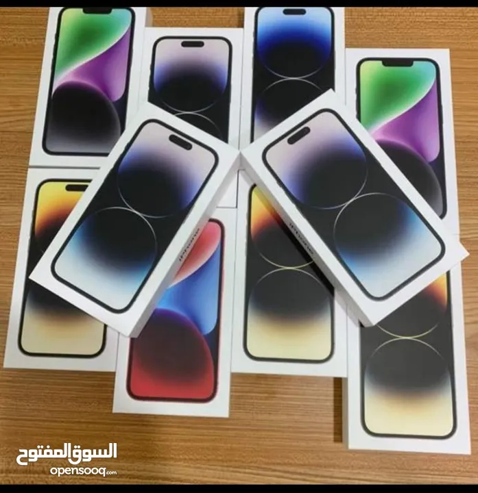 iPhone 14 pro 128GB/256GB جديد كفالة شرق اوسط ايفون 14 جديد كفالة لمدة عام