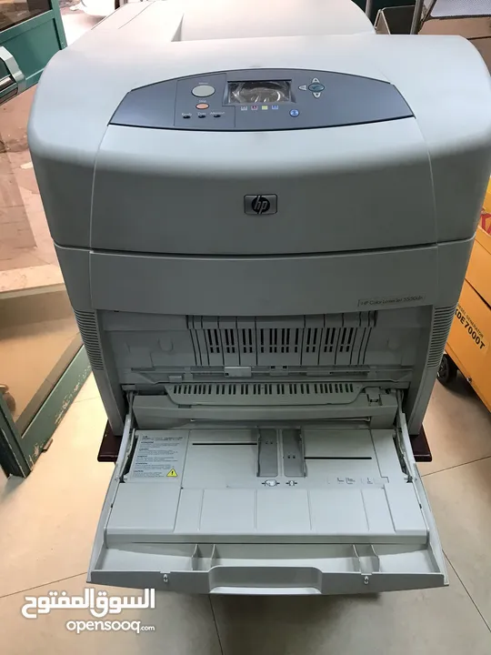 الطابعة الغنية عن التعريف +HP5550n LaserjetColor A4,A3