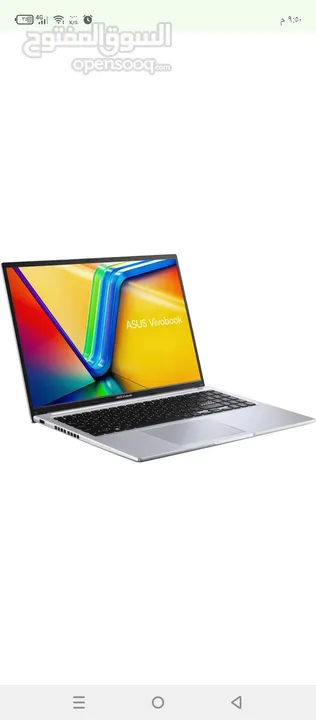 لابتوب اسوس كمبيوتر محمول Vivobook 16 M1605YA-MB279W بذاكرة وصول عشوائي (RAM) سعة 16 جيجابايت