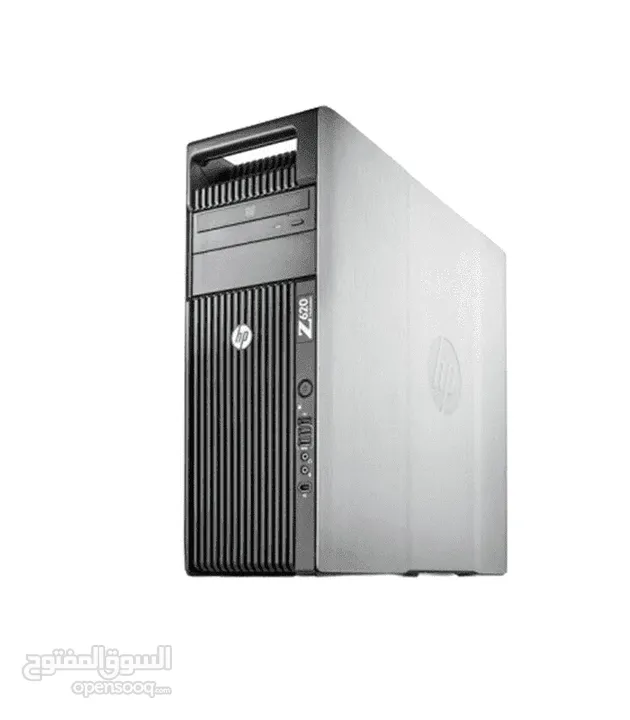 كمبيوتر وورك ستيشن جبار بمعالجين، رام 128جيجا، للأعمال الهندسية والتصميم