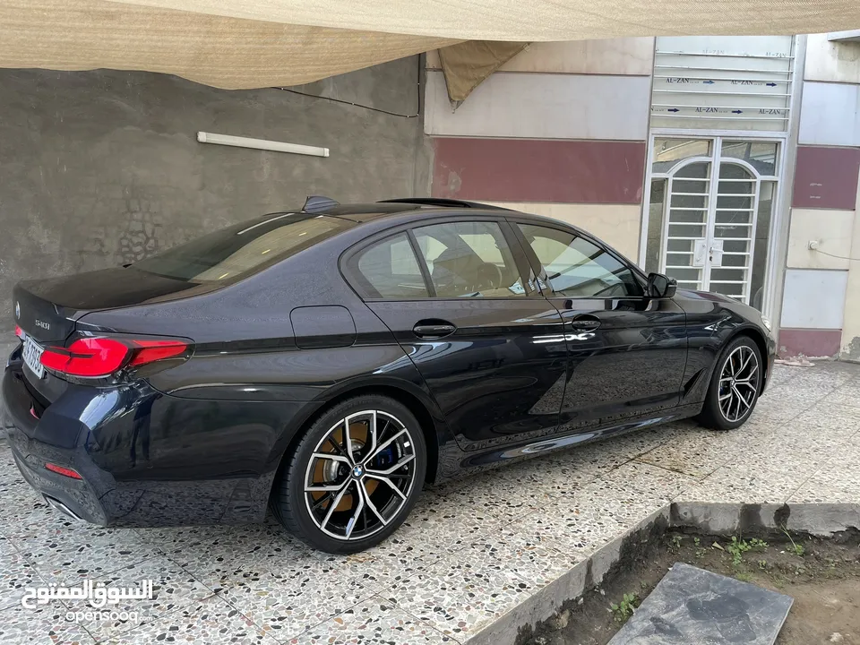 حجم 540 موديل 2021  BMW