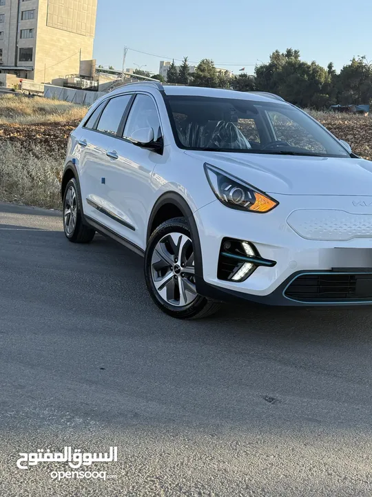 كيا نيرو KIA Niro EV الكهربائية بالكامل فل اعلى صنف فحص كامل وارد كوري 2022 جمرك جديد كاش او اقس