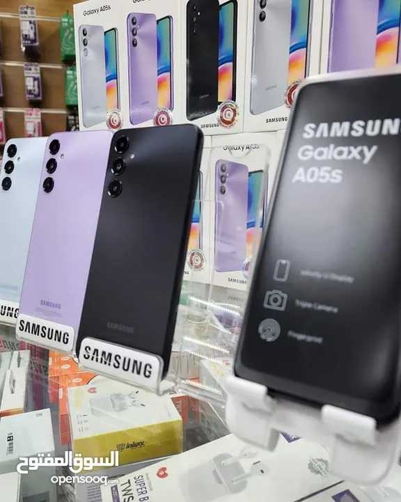 جديد Samsung A05s رام 8 و 12 جيجا 64 و 128 متوفر توصيل والوان وهدية