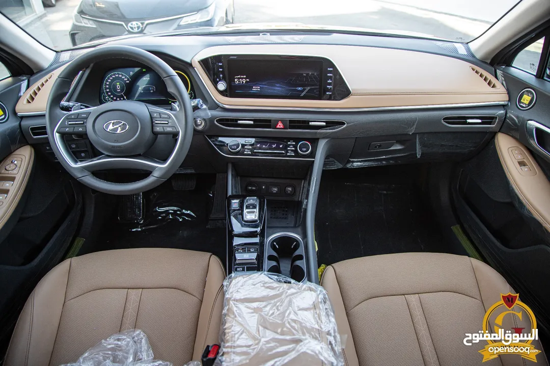 Hyundai Sonata 2023 Hybridعداد صفر  Zero Mileage السيارة وارد و كفالة الشركة