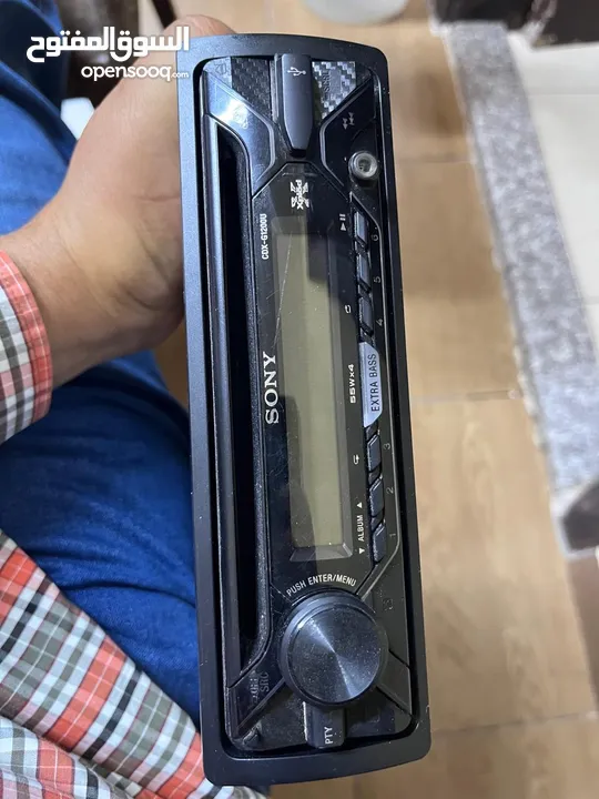 مسجل سياره سوني جديد Bluetooth + USB’s + cd بحاله جديده