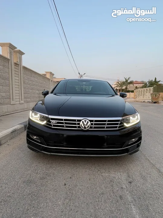 V.W Passat R line 2016 السيارة بالصلاة على النبي